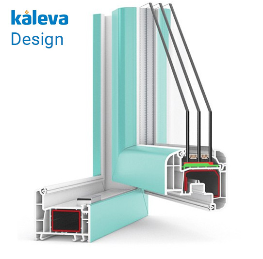 Пластиковый оконный профиль Kaleva Design (Калева Дизайн)