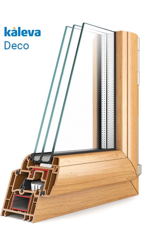 Оконный профиль Калева Деко (Kaleva Deco)