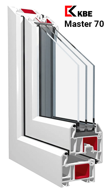 Оконный профиль KBE Master 70 (КБЕ Мастер 70)