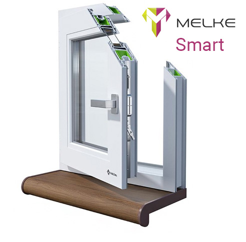 Пластиковый оконный профиль Melke Smart (Мелке Смарт)